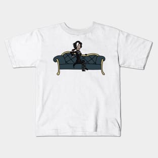 D.M. Sit Sofa Cartoon Kids T-Shirt